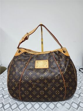 LOUIS VUITTON Monogram Canvas Galliera PM Bag Brown/Beige